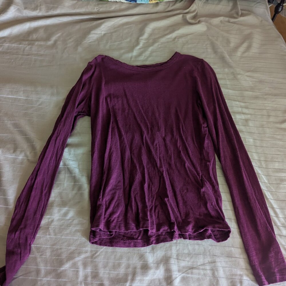 Banana Republic - Cozy Slub Long Sleeved Shirt